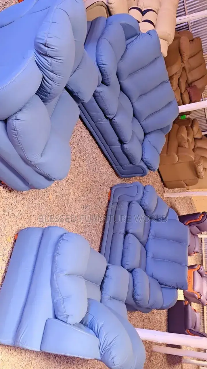 Pure Leather Fibre Sofas