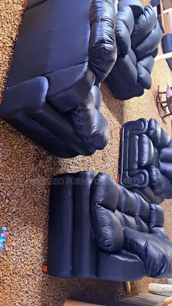 Pure Leather Fibre Sofas
