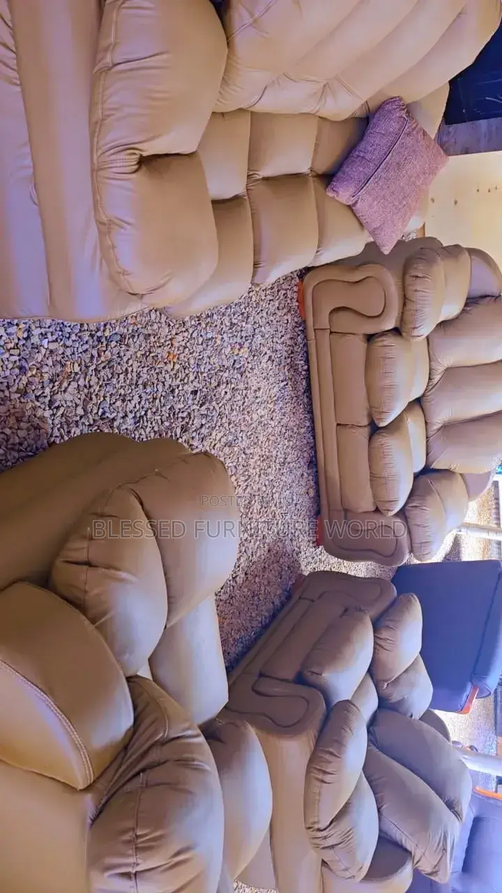Pure Leather Fibre Sofas