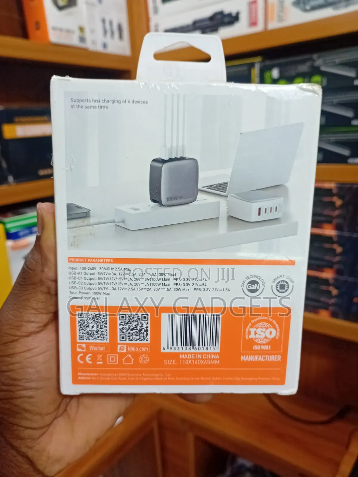 Ldnio Q408 100w Gan Super Fast Charger