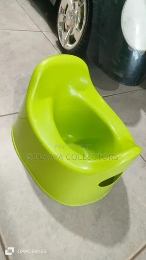 Uk Used Ikea Lilla Children's Pot in Lime Green.