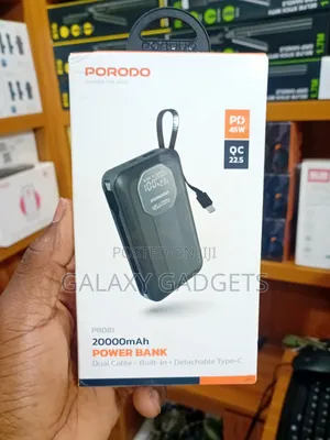 Porodo 20000mah Power Bank Pb081