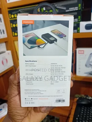 Porodo 20000mah Power Bank Pb081