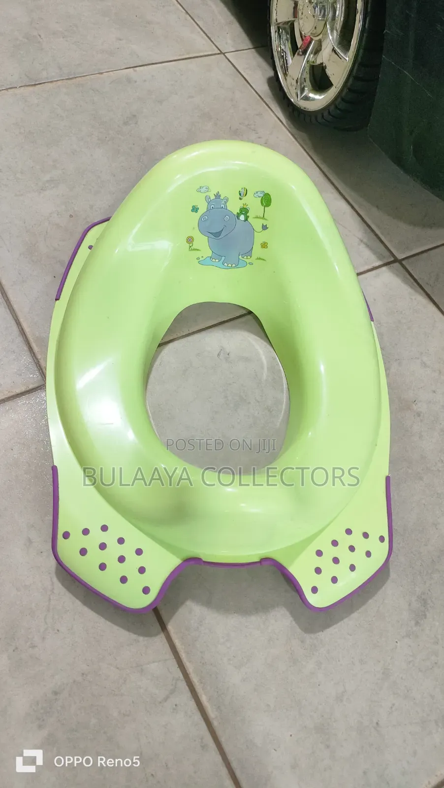 Uk Used Green Toilet Training Seat for Children.