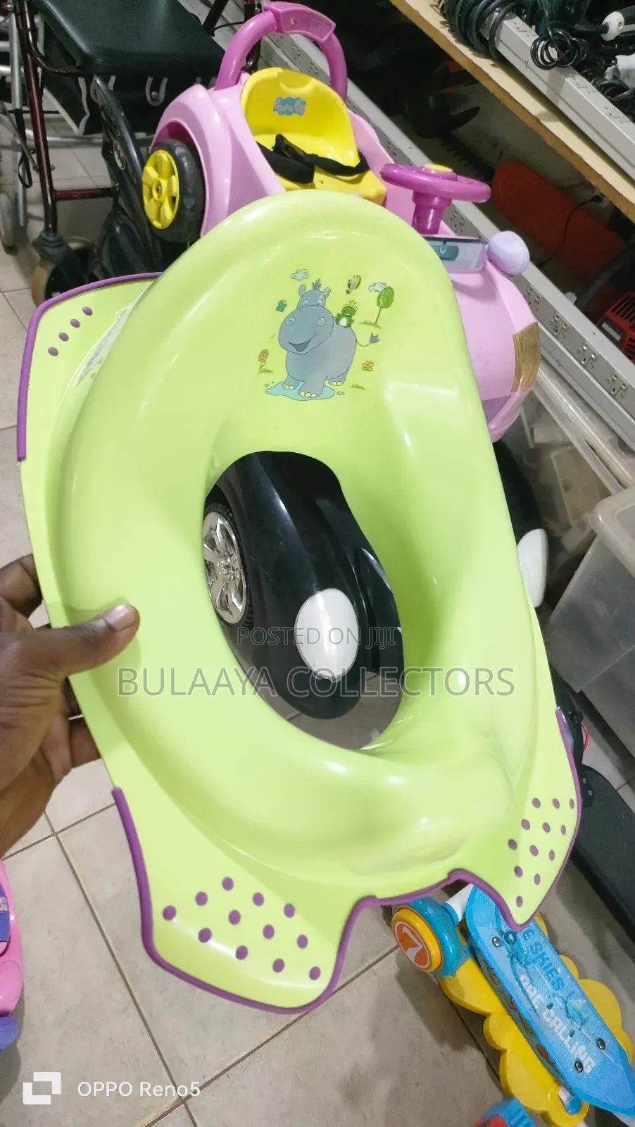 Uk Used Green Toilet Training Seat for Children.