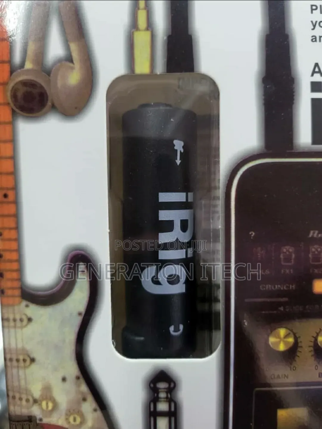 Guitar Link Audio Ampli Tube Irig for iPhone, iPad