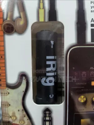 Guitar Link Audio Ampli Tube Irig for iPhone, iPad