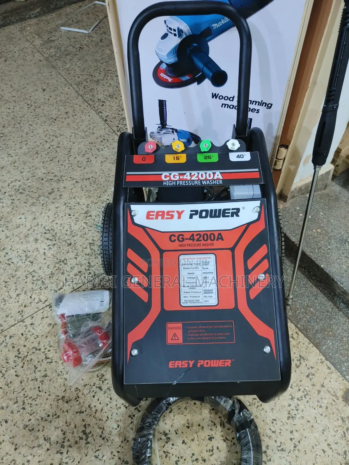 Corded Electric Heavy Duty 4200a Easy Power High Pressure Washer
