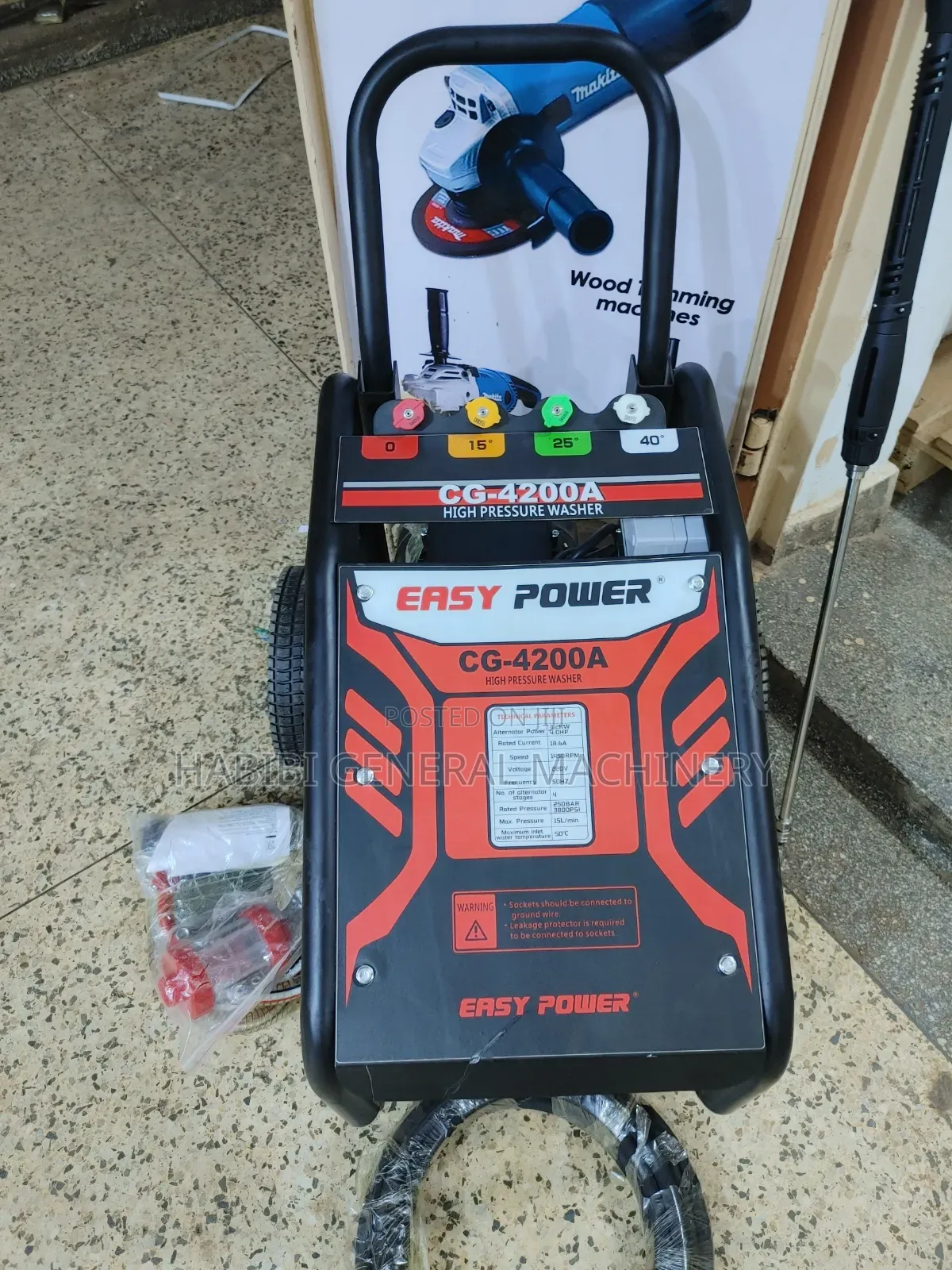 Corded Electric Heavy Duty 4200a Easy Power High Pressure Washer