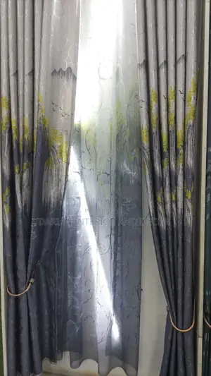 Mountain Grey Curtains and Nets