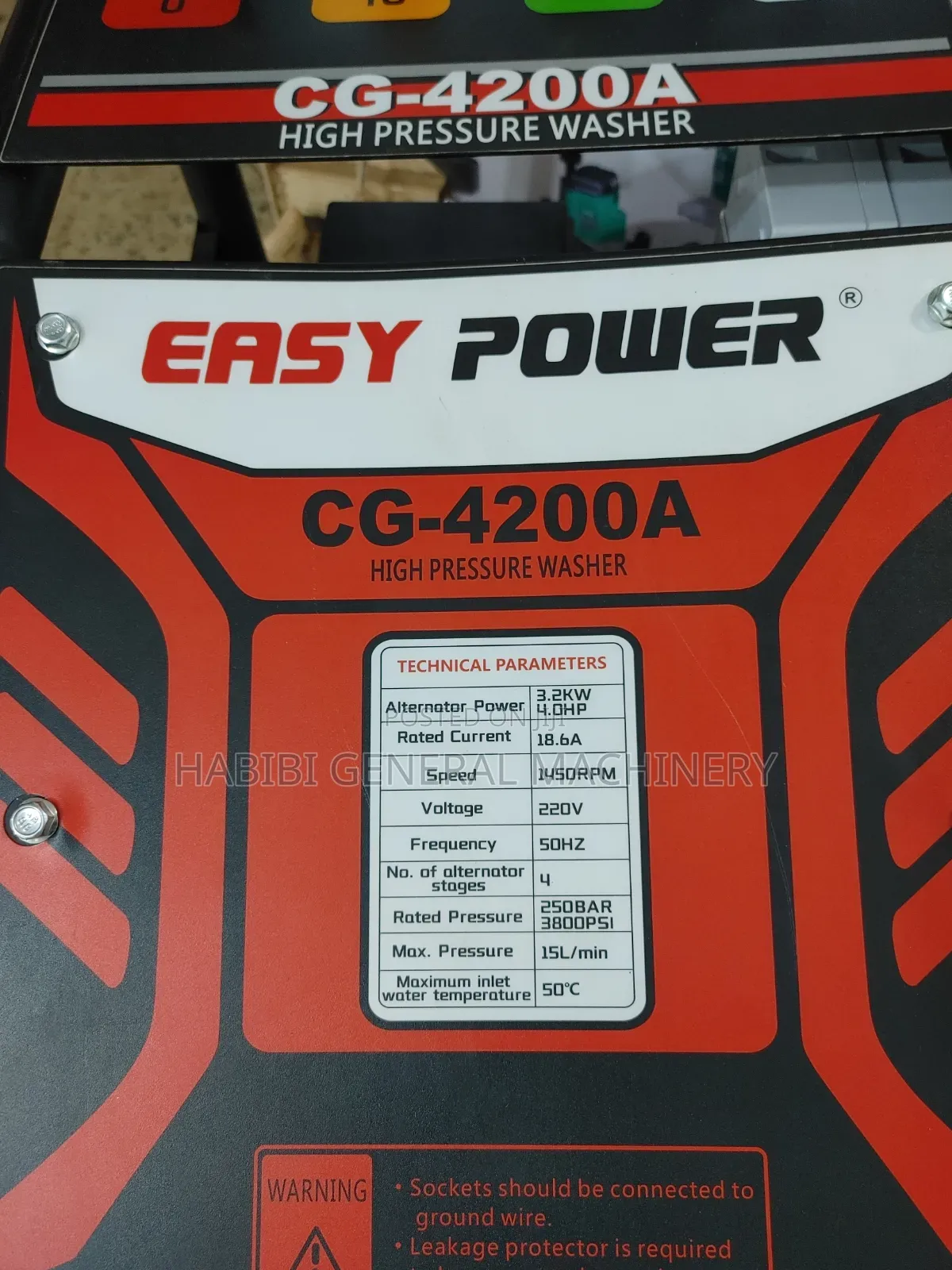 Heavy Duty/ Quality Corded Electric Easy Power High Pressure Washer