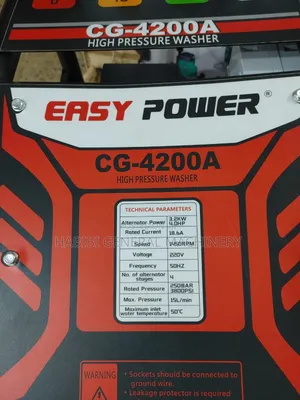 Heavy Duty/ Quality Corded Electric Easy Power High Pressure Washer