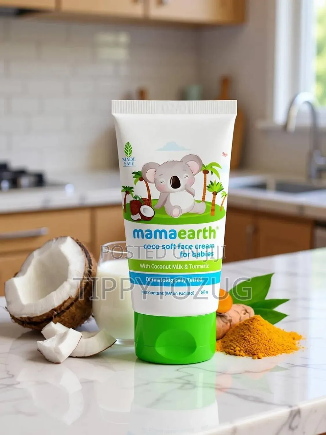 Mama Earth Brightening Face Cream With Tumeric