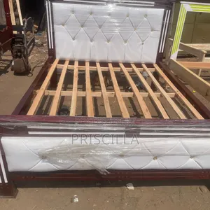 5by6 Mahogany Color Bed