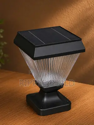 Outdoor Solar Garden Lights 2 Designs Waterproof Pathway Fence Lamps