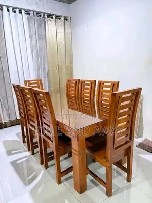 100% Pure Wooden 8 Seaters Dining Sets in Any Colour Shade 1,800,000/-