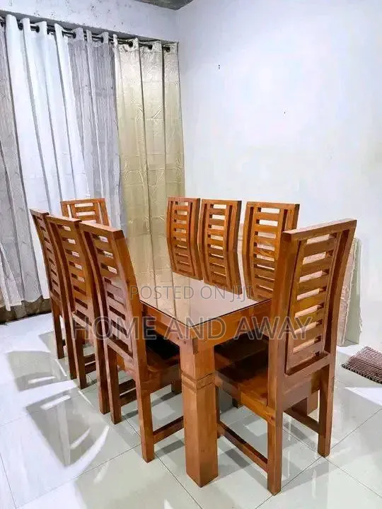 100% Pure Wooden 8 Seaters Dining Sets in Any Colour Shade 1,800,000/-