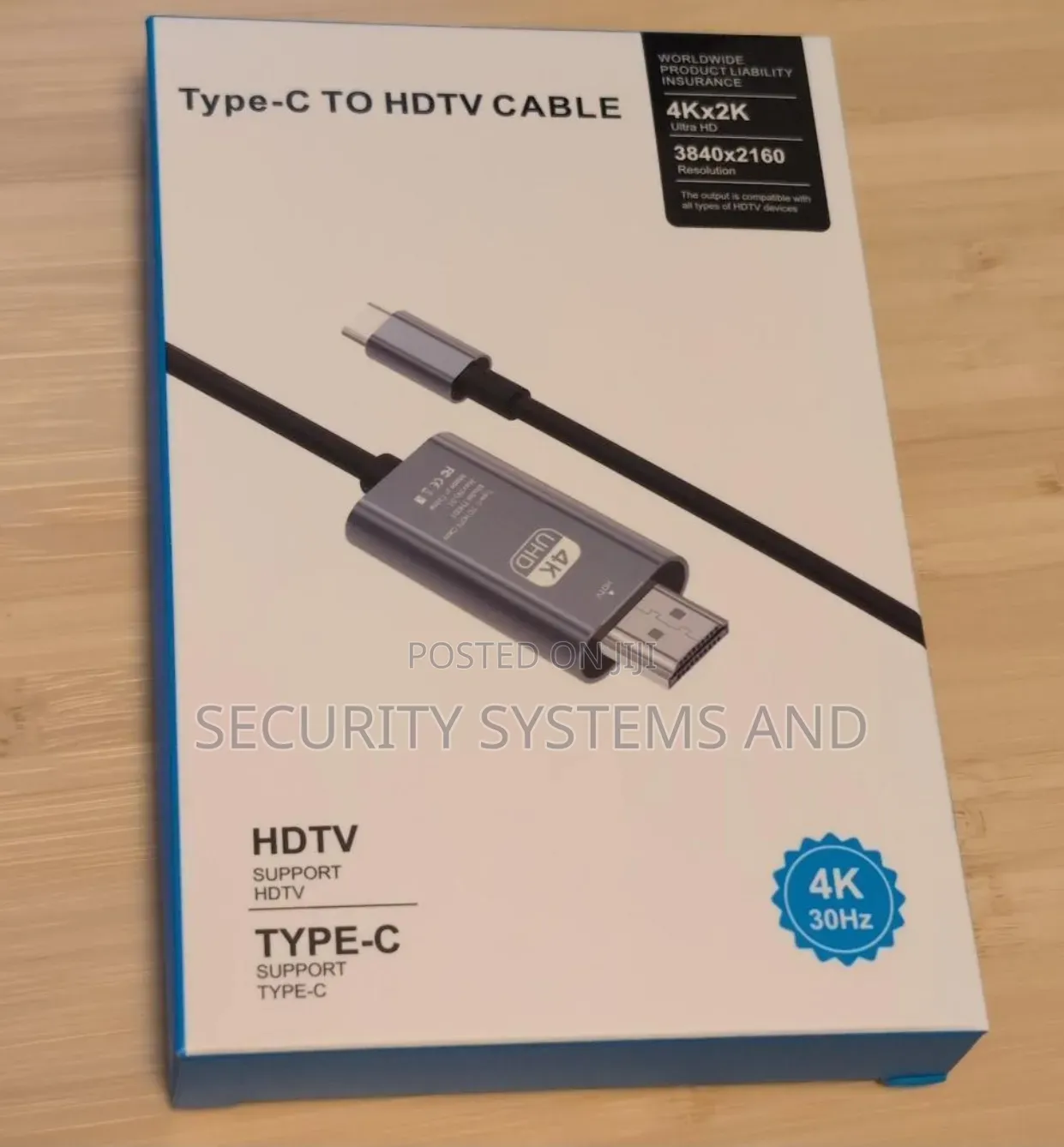 Usb Type C to Hdmi HDTV Cable Ultra High Speed