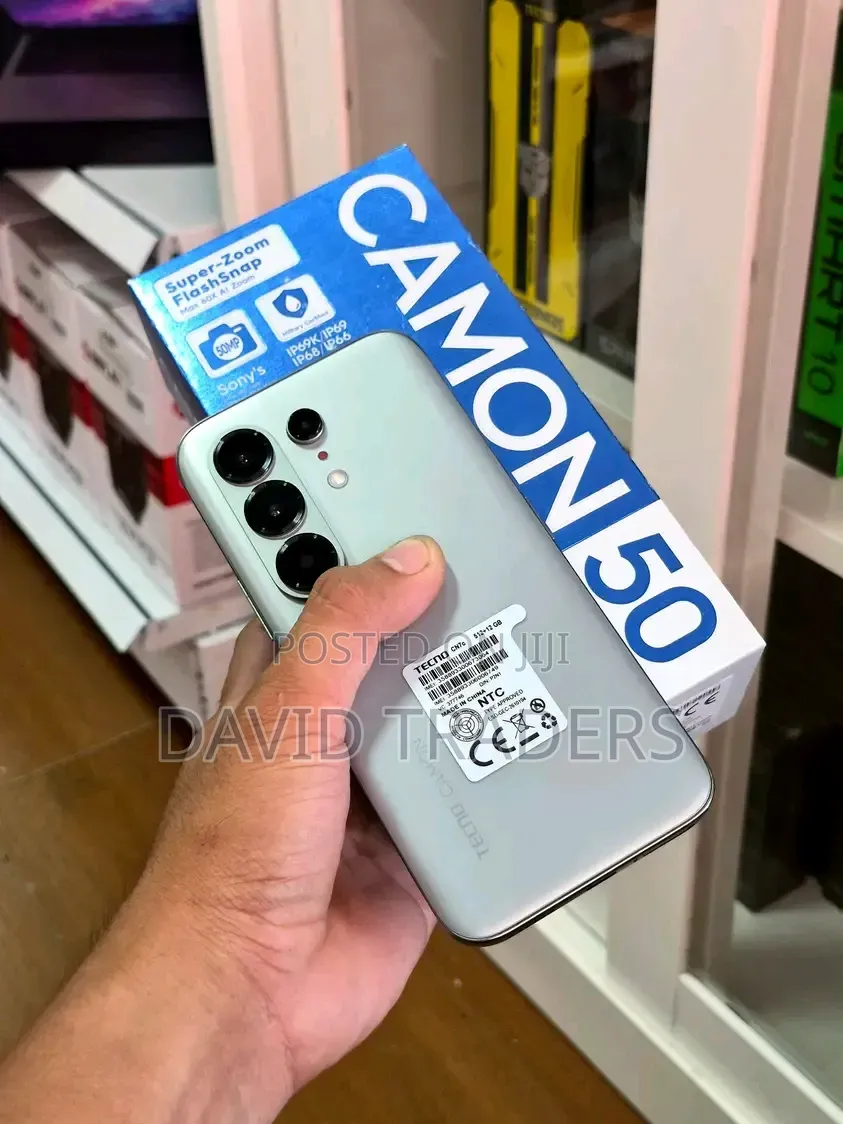 New Tecno Camon 50 Pro 256 GB Rose Gold