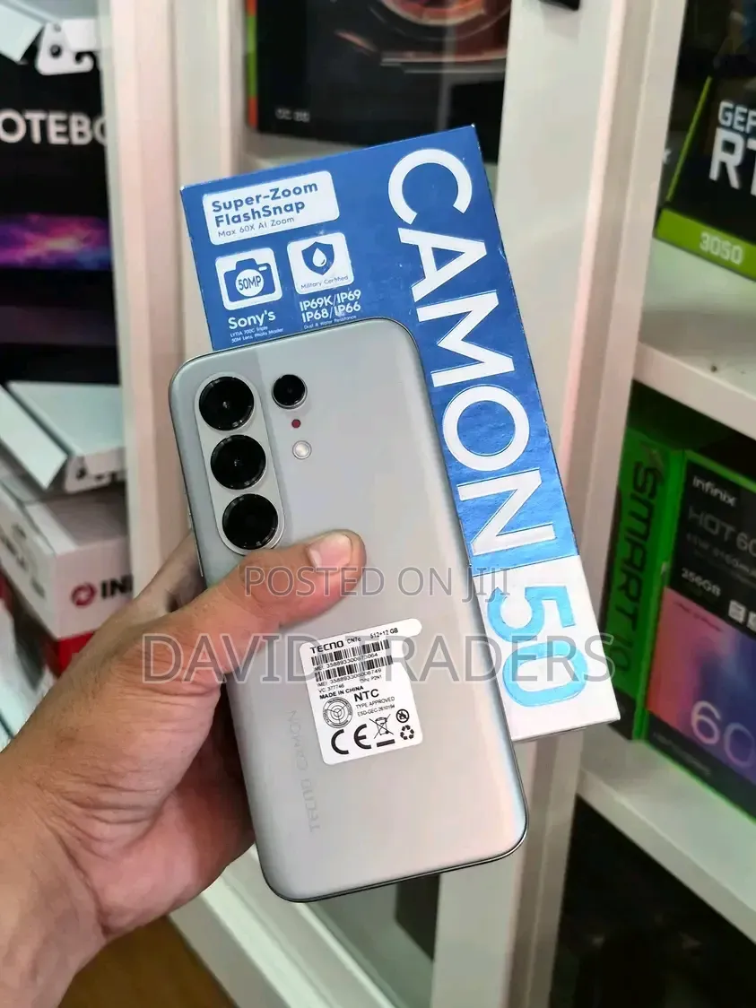 New Tecno Camon 50 Pro 256 GB Rose Gold