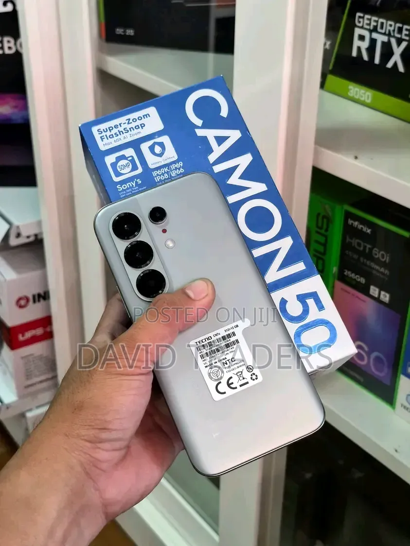 New Tecno Camon 50 Pro 256 GB Rose Gold