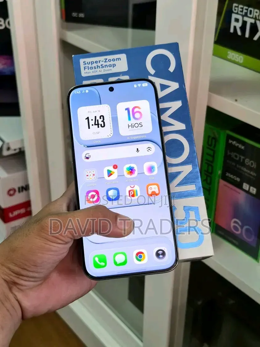 New Tecno Camon 50 Pro 256 GB Rose Gold