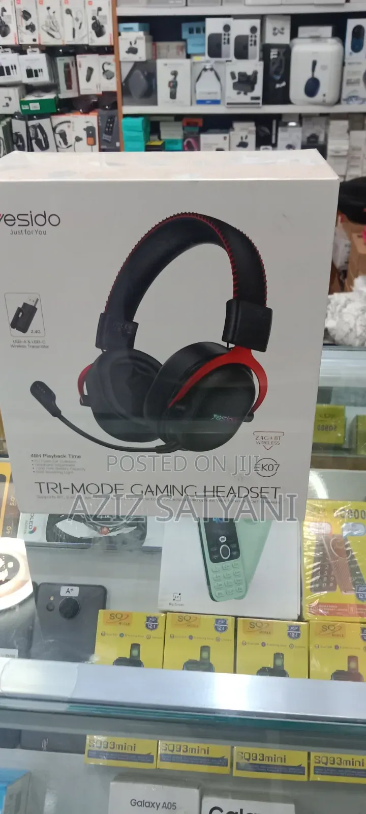 Yesido Tri Mode Wireless Gaming Headphone High Def Play Game Champion
