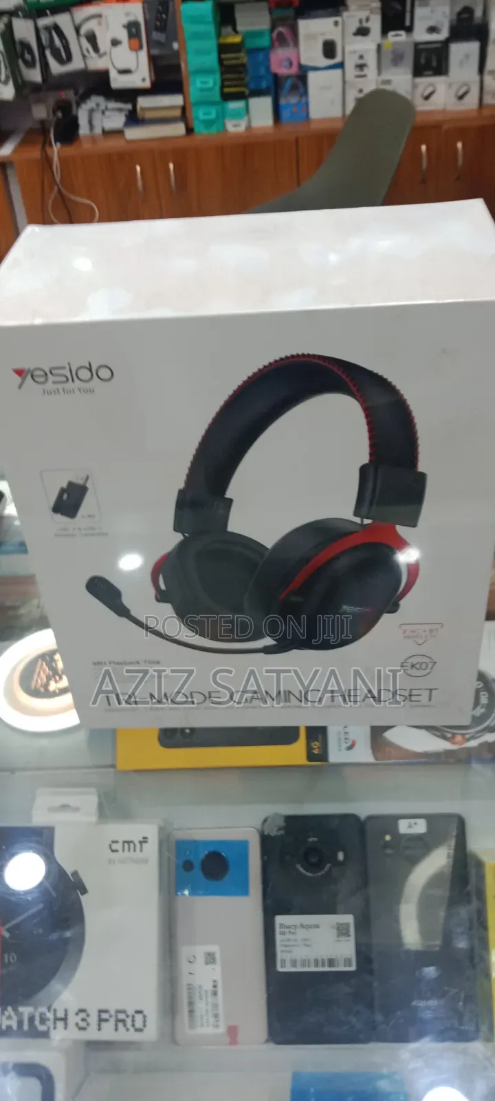 Yesido Tri Mode Wireless Gaming Headphone High Def Play Game Champion
