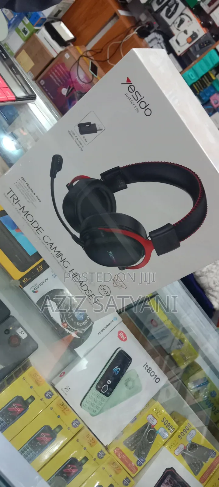 Yesido Tri Mode Wireless Gaming Headphone High Def Play Game Champion