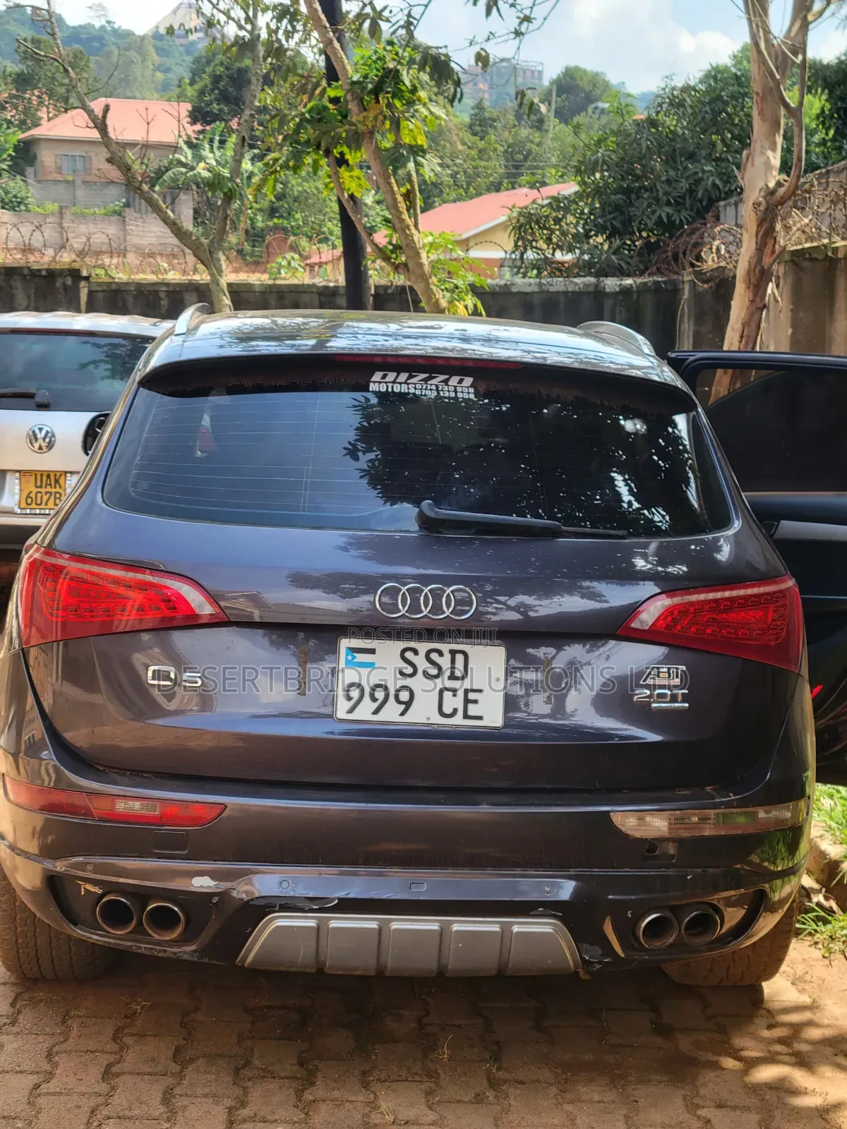 Audi Q5 2011 Purple