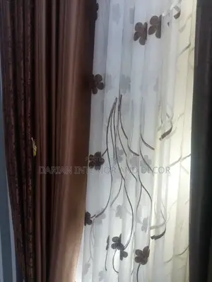Muzira Curtains in Brown
