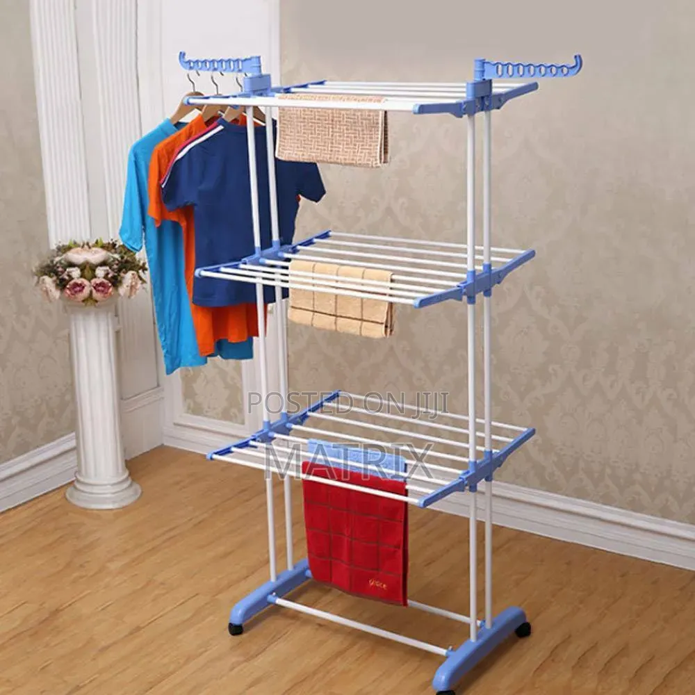 3 Layer Foldable Clothes Drying Rack