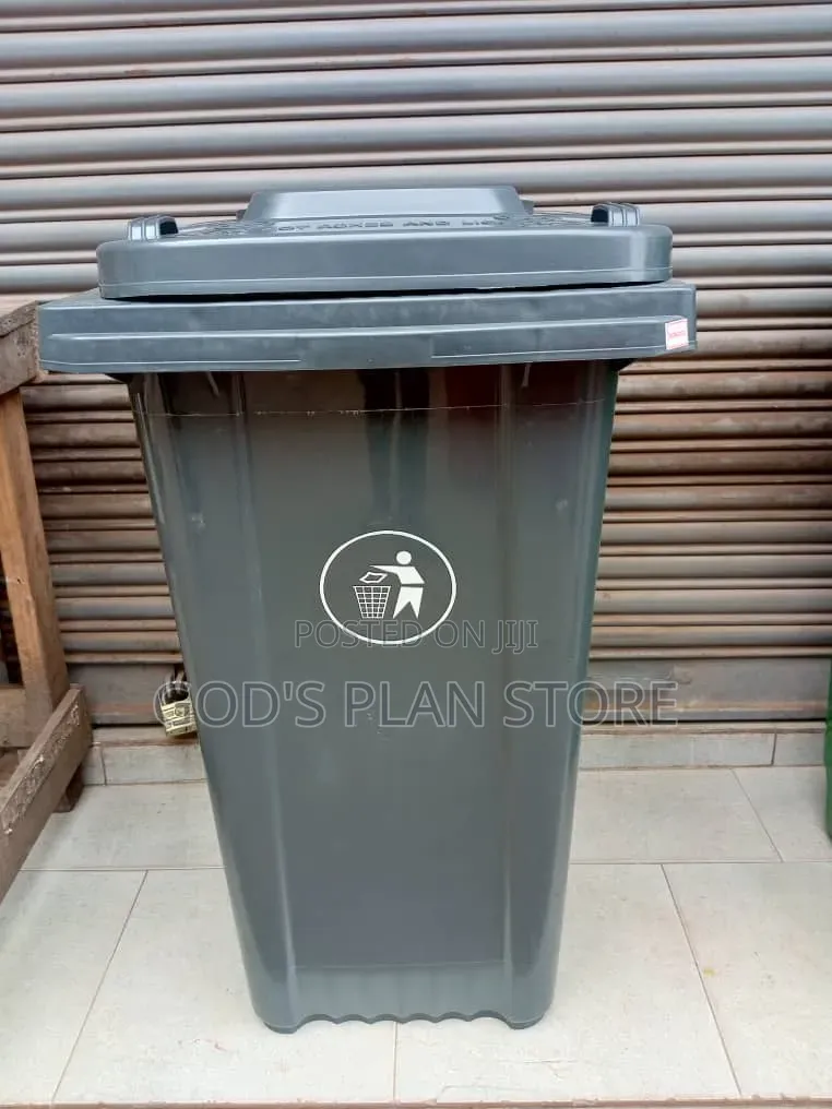 Gray 240litres Plastic Dust Bins Plastic Dust Bins