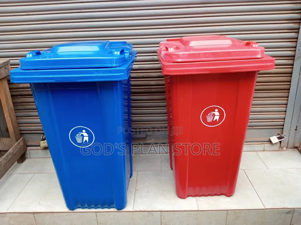 Double Walled 240litres Plastic Dust Bins Plastic Dust Bins