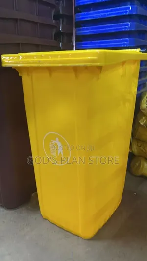 Min Outdoor 120litres Rolling Plastic Dust Bins Plastic Dust Bins