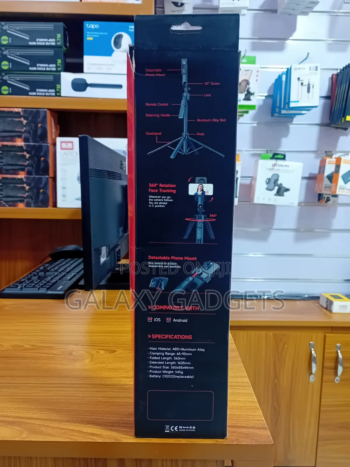 C17 Ai Face Tracking Quadrapod Gimbal