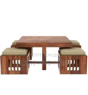 African 4 Seaters Wooden Center Tables 980,000/- With Free Delivery