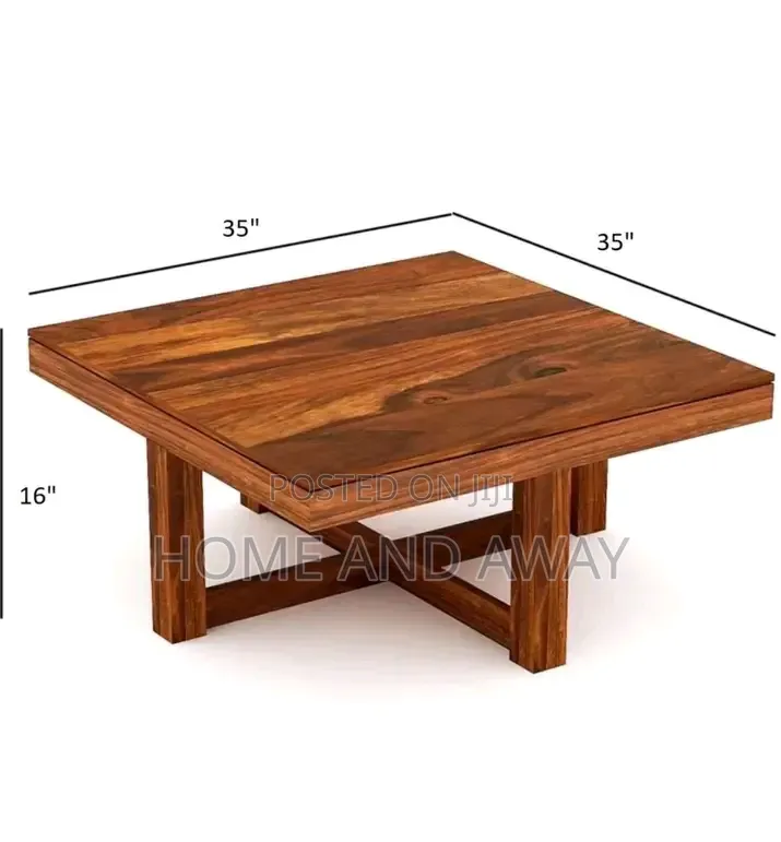 African 4 Seaters Wooden Center Tables 980,000/- With Free Delivery