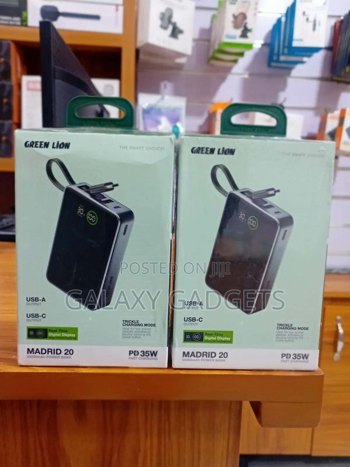 Green Lion Madrid 20 Power Bank