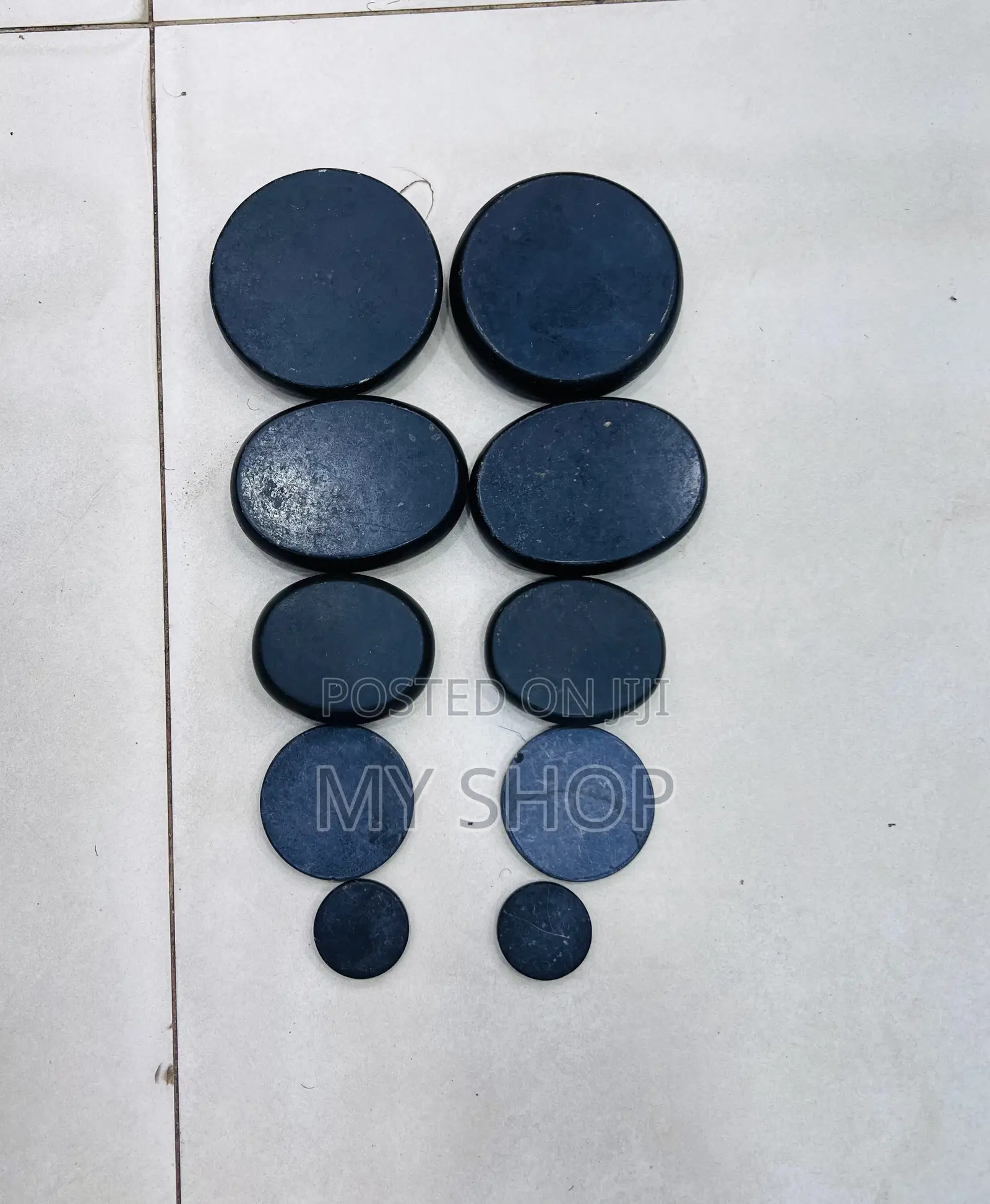 Professional Basalt Massage Stones for Spa Home Use -10pcs