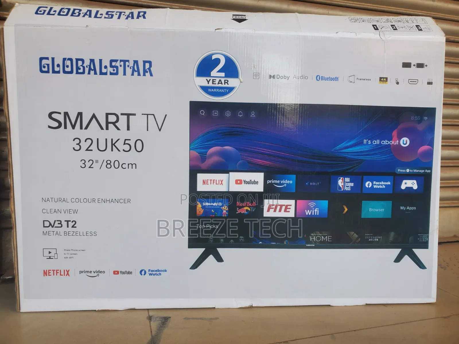 Globalstar Tv 32" Andriod