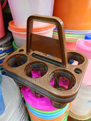 Plastic Cello 6-Bottle Holder