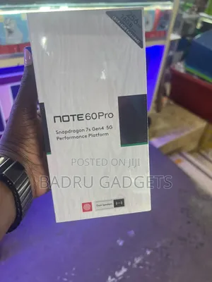 New Infinix Note 60 Pro 256 GB Black