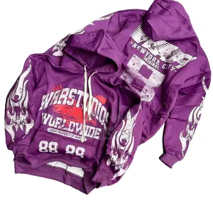 Men's Premium Heavy Fleece Graphic Hoodie - Streetwear (1 Pc)