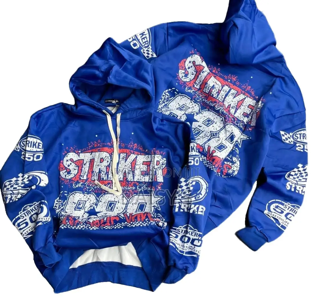 Men's Premium Heavy Fleece Graphic Hoodie - Streetwear (1 Pc)