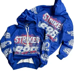 Men's Premium Heavy Fleece Graphic Hoodie - Streetwear (1 Pc)