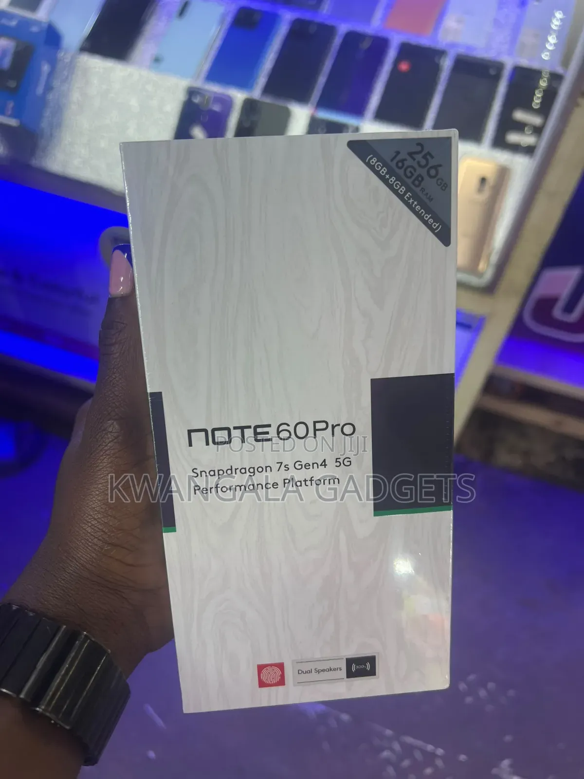 New Infinix Note 60 Pro 256 GB Black