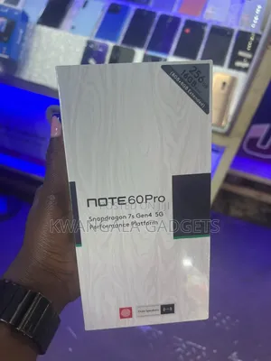 New Infinix Note 60 Pro 256 GB Black