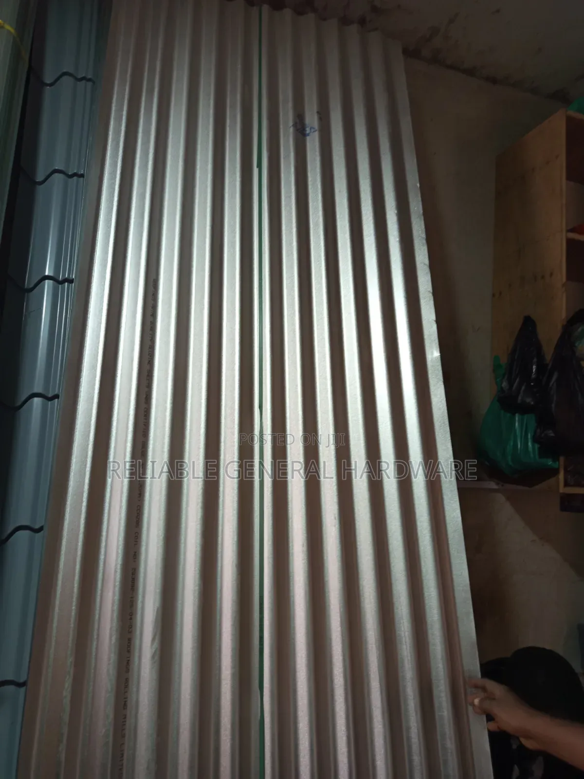Damage Iron Sheets G.32 Galvanized Reject Roofings