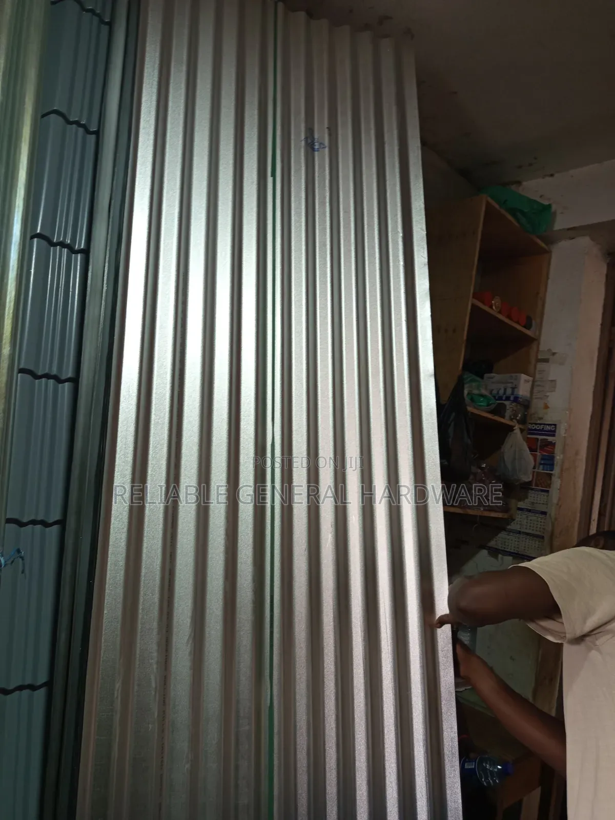 Damage Iron Sheets G.32 Galvanized Reject Roofings